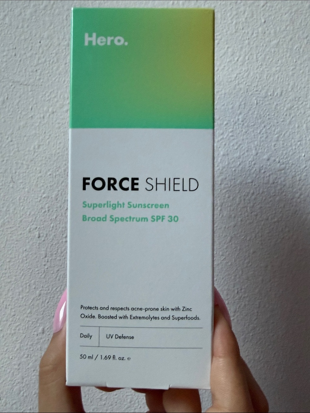 Hero Force Shield SPF 30 Superlight Sunscreen Mineral